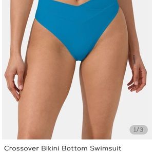 Halara crossover bikini bottom
